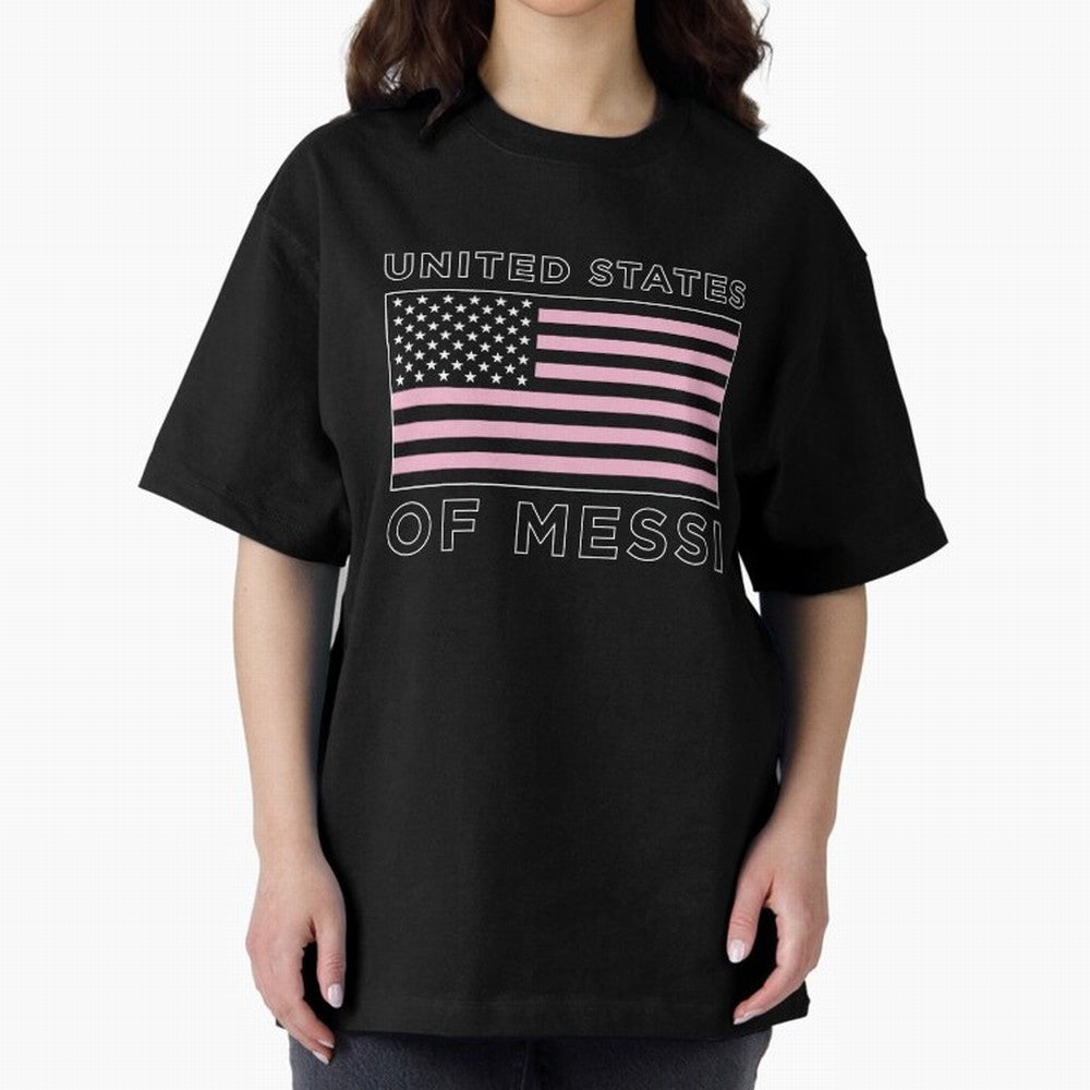 United States of Messi Premium T-Shirt Upgrade the FIFA World Cup 2026 USA Canada Mexico Journey through Cristiano Ronaldo Highlights, England and Germany Pride, Football Passion, Legendary Performances, Festival Vibes and Supporter Community; Made
