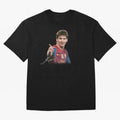Messi T-Shirt ¡ª ¡°Young Messi¡± Premium T-Shirt Follow FIFA World Cup 2026 USA Canada Mexico Spirit, Filled with Portugal, Spain and Germany, Haaland and Mbappe, Stadium Chants, National Pride, Trophy Dreams and Unforgettable Football Memories;