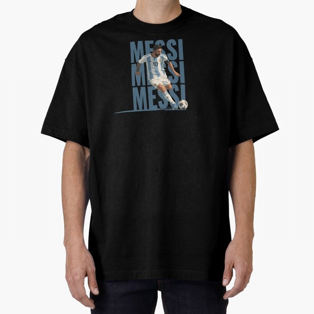 Messi in action Minimalist Graphic Premium T-Shirt Bring Supporter Culture to FIFA World Cup 2026 USA Canada Mexico Inspired by Haaland, Portugal Energy, Classic Soccer Heritage, Championship Pressure, Fan Loyalty and International Pride; Great for
