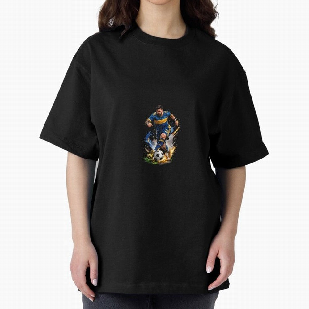 Messi Footballer Premium T-Shirt Celebrate the Stars of FIFA World Cup 2026 USA Canada Mexico Spirit, Centered on Argentina and Brazil, Neymar, Soccer Culture, Superstar Moments, National Team Dreams and Competitive Fire; Perfect for Fans,