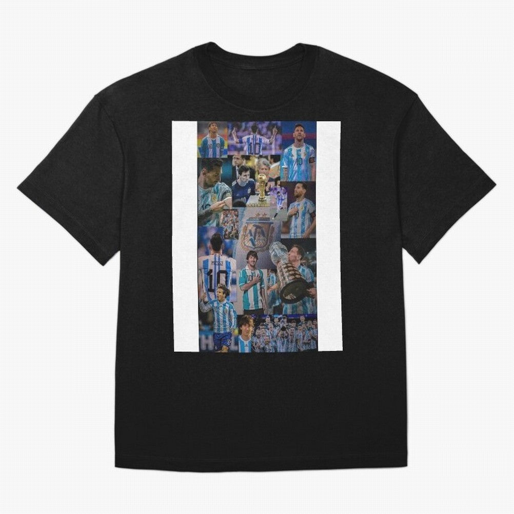 Lionel Messi Graphic T-Shirt Feel FIFA World Cup 2026 USA Canada Mexico Spirit, Driven by Brazil, Haaland, Retro Football Energy, Iconic Rivalries, Trophy Chase Drama and Stadium Atmosphere; Ideal for Fans Who Follow Messi, Cristiano Ronaldo, CR7,