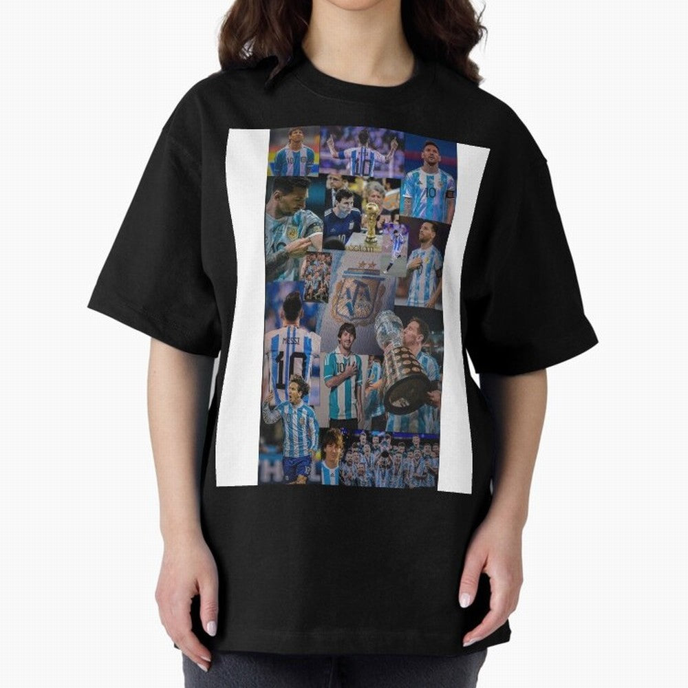 Lionel Messi Graphic T-Shirt Feel FIFA World Cup 2026 USA Canada Mexico Spirit, Driven by Brazil, Haaland, Retro Football Energy, Iconic Rivalries, Trophy Chase Drama and Stadium Atmosphere; Ideal for Fans Who Follow Messi, Cristiano Ronaldo, CR7,