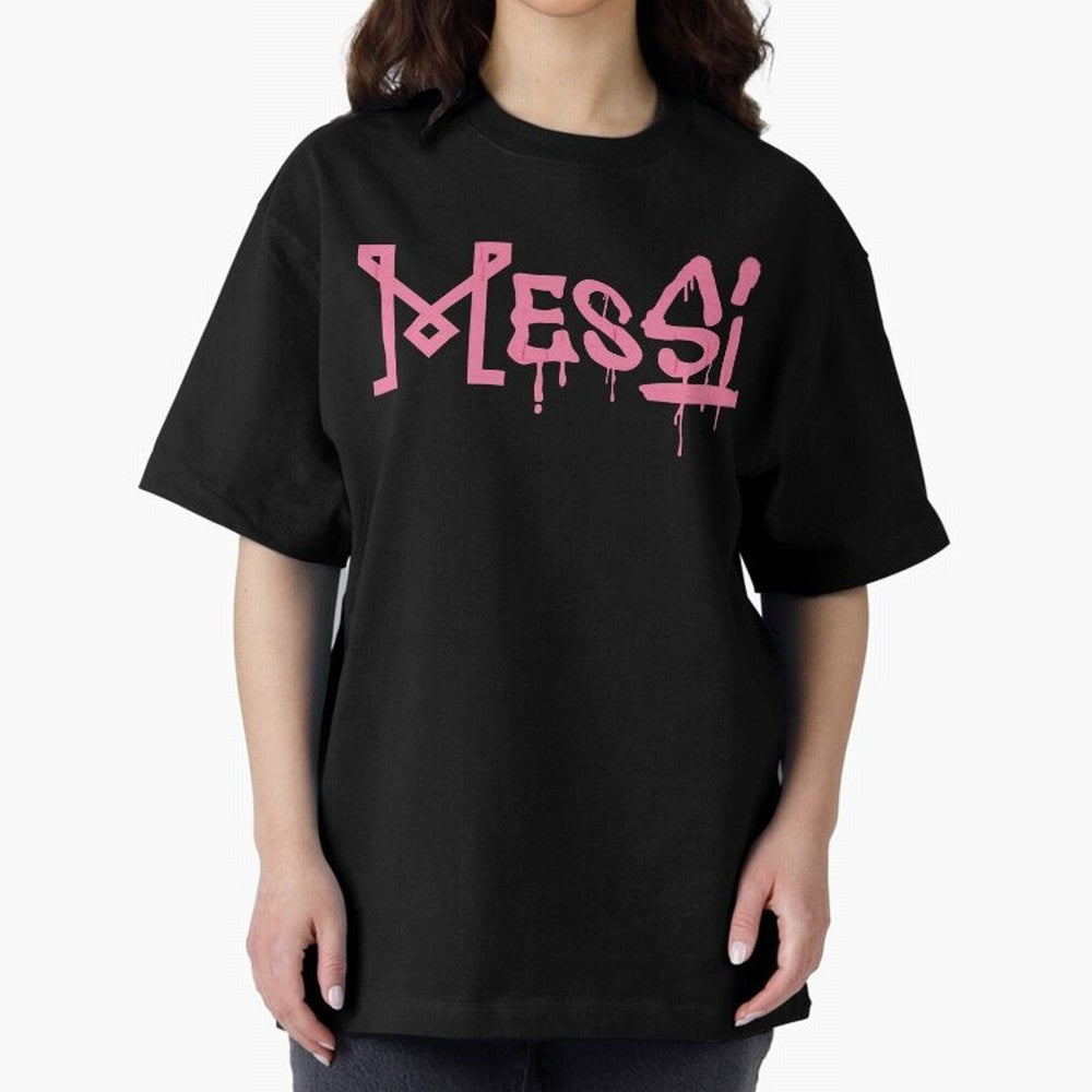 Messi Graffiti Inter Miami Premium T-Shirt Back the Journey through FIFA World Cup 2026 for Fans of Messi, CR7 and Mbappe and Germany, Bringing Game Day Rituals, Football Legends, Country Pride and the Road to the Final; Created for Match Day
