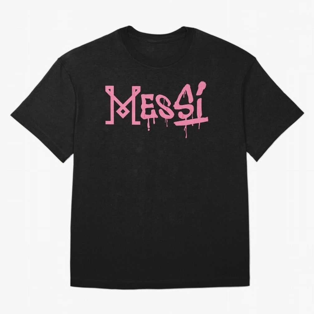 Messi Graffiti Inter Miami Premium T-Shirt Back the Journey through FIFA World Cup 2026 for Fans of Messi, CR7 and Mbappe and Germany, Bringing Game Day Rituals, Football Legends, Country Pride and the Road to the Final; Created for Match Day