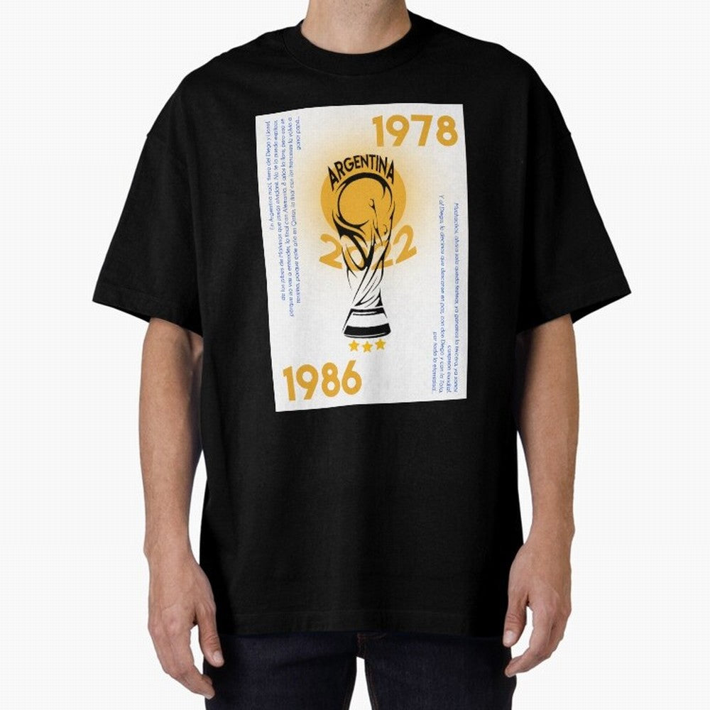 WORLD CHAMPIONS ARGENTINA Premium T-Shirt Bring a Champion Mindset to Match Day Hype around FIFA World Cup 2026 USA Canada Mexico, Mbappe, Argentina, France and Brazil, Fan Favorite Moments, National Team Passion, Big Match Drama and Soccer
