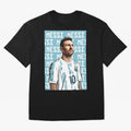 Lionel Messi Premium T-Shirt Honor the Beautiful Game during FIFA World Cup 2026 for Fans of Cristiano Ronaldo and Argentina and Brazil, Bringing Football History, Final Match Energy, Crowd Noise and Once in a Lifetime Moments; Made for Die Hard
