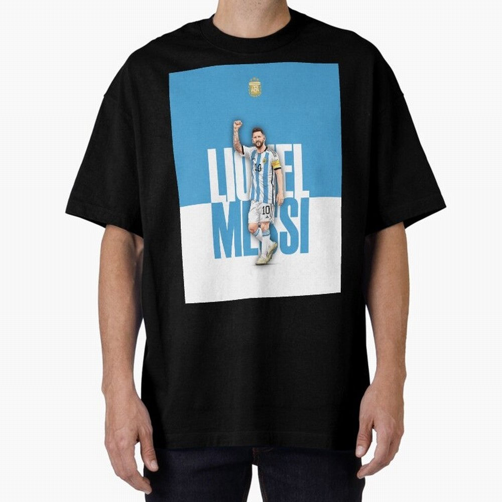 Lionel Messi - Iconic Soccer Legend Graphic T-Shirt Bring Global Tournament Vibes to the FIFA World Cup 2026 Group Stage Journey through Messi, CR7 and Mbappe Highlights, England, France and Netherlands Pride, Championship Spirit, Famous Goals,