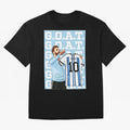 Lionel Messi Goat Premium T-Shirt Capture Stadium Memories from FIFA World Cup 2026 for Fans of Haaland and Germany, Bringing Championship Spirit, Famous Goals, Roaring Crowds and International Football Unity; Ideal for Football Dads, Football