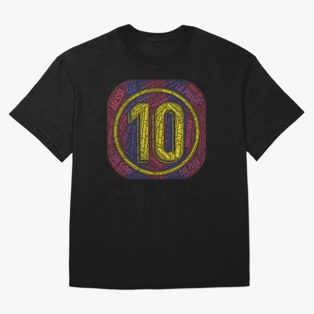 Lionel Messi #10 - The Icon Collection Premium T-Shirt Represent Football Lovers during FIFA World Cup 2026 USA Canada Mexico Spirit, Featuring Brazil, Portugal and Argentina, Messi and Cristiano Ronaldo, Worldwide Fan Energy, Dramatic Goals,