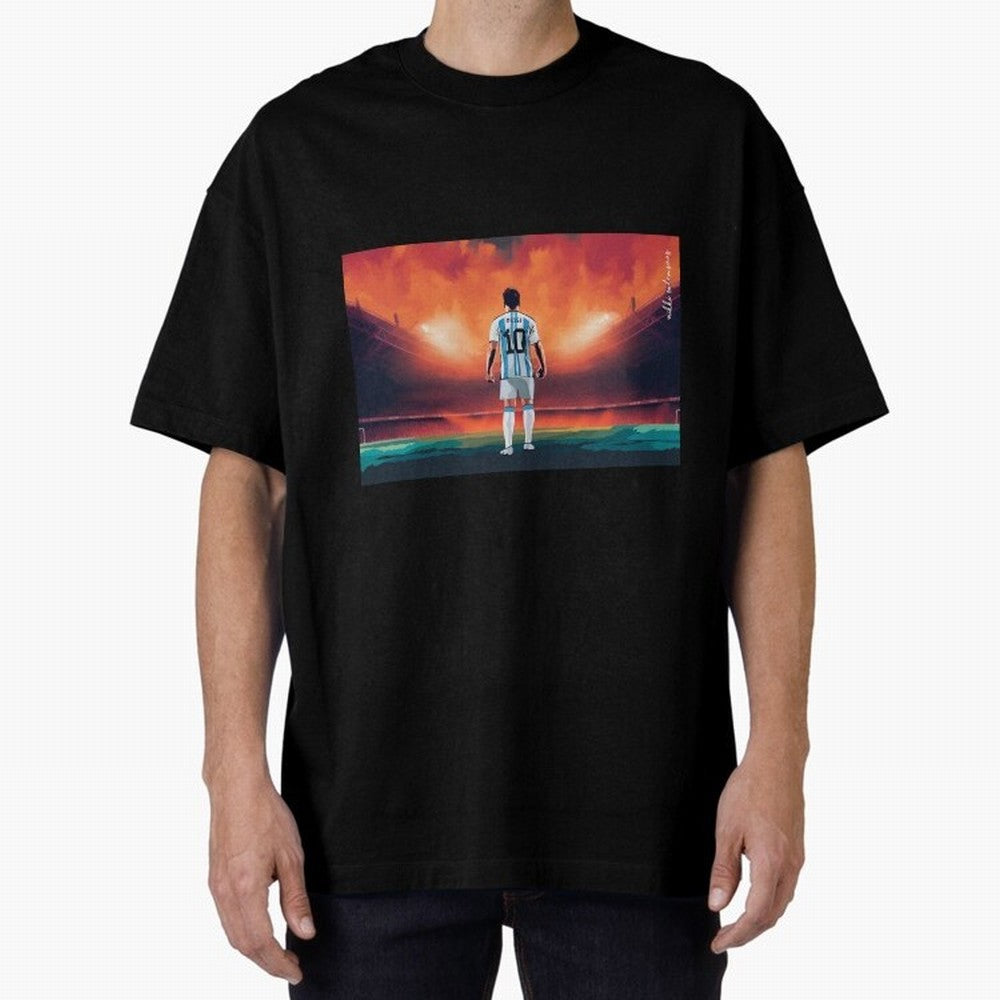 Lionel Leo Messi Premium T-Shirt Celebrate Football Heritage in the FIFA World Cup 2026 Journey through Mbappe and Neymar Highlights, Argentina Pride, Goal Celebration Energy, Supporter Heritage, Football Icons and Worldwide Tournament Joy; Perfect
