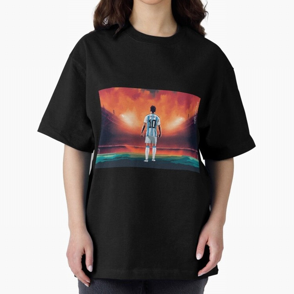 Lionel Leo Messi Premium T-Shirt Celebrate Football Heritage in the FIFA World Cup 2026 Journey through Mbappe and Neymar Highlights, Argentina Pride, Goal Celebration Energy, Supporter Heritage, Football Icons and Worldwide Tournament Joy; Perfect