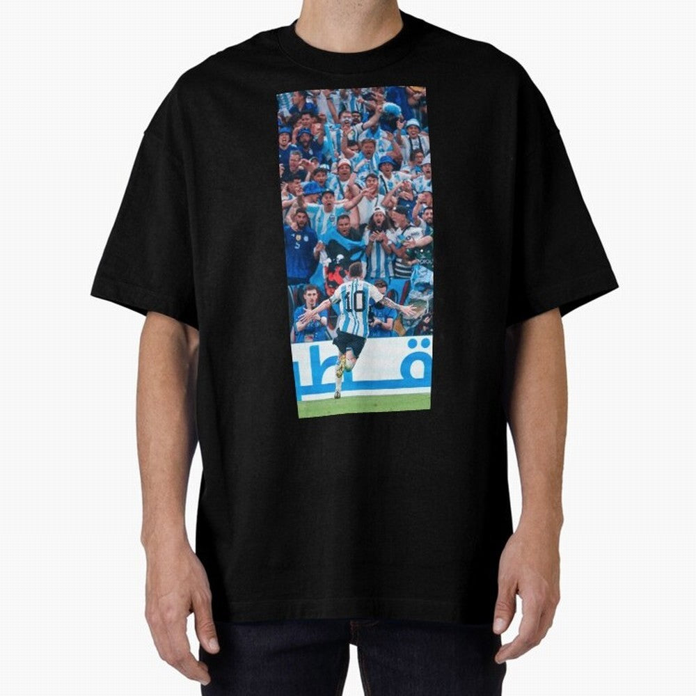 Lionel Messi world cup Premium T-Shirt Stand with Match Day Hype around FIFA World Cup 2026, Messi, Portugal, Spain and Germany, Stadium Memories, Football Loyalty, International Chants and Championship Tradition; Created for Match Day Parties,