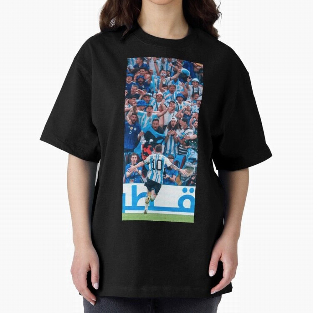 Lionel Messi world cup Premium T-Shirt Stand with Match Day Hype around FIFA World Cup 2026, Messi, Portugal, Spain and Germany, Stadium Memories, Football Loyalty, International Chants and Championship Tradition; Created for Match Day Parties,