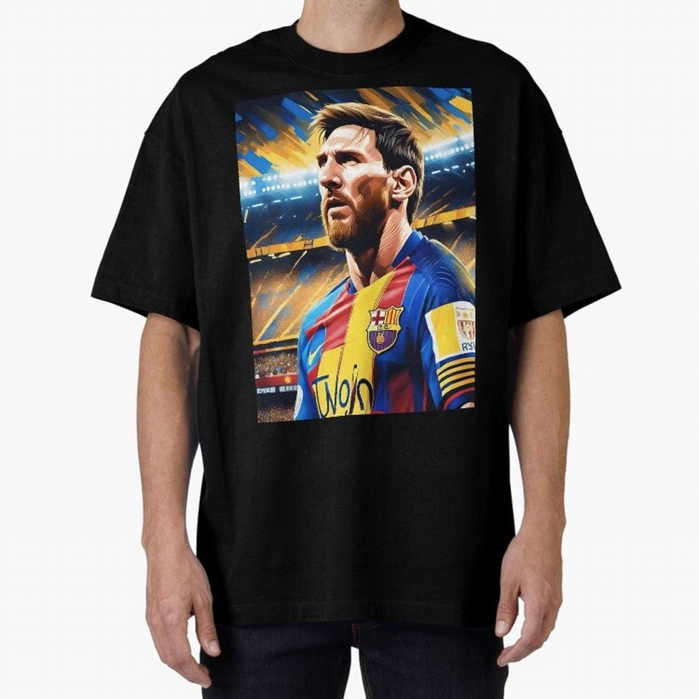 Lionel Messi Graphic T-Shirt Celebrate Unforgettable Nights in Match Day Hype around FIFA World Cup 2026 Group Stage, Haaland and Mbappe, Argentina, Worldwide Fan Energy, Dramatic Goals, Stadium Lights and Championship Celebrations; Built for