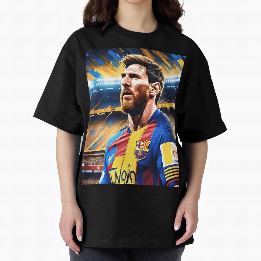 Lionel Messi Graphic T-Shirt Celebrate Unforgettable Nights in Match Day Hype around FIFA World Cup 2026 Group Stage, Haaland and Mbappe, Argentina, Worldwide Fan Energy, Dramatic Goals, Stadium Lights and Championship Celebrations; Built for