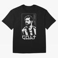 Lionel Messi Japanese Style Portrait art illustration Premium T-Shirt Live for the Drama of Global Football Passion for FIFA World Cup 2026, Driven by Mbappe and Neymar, Spain and Netherlands, Classic Soccer Heritage, Championship Pressure, Fan