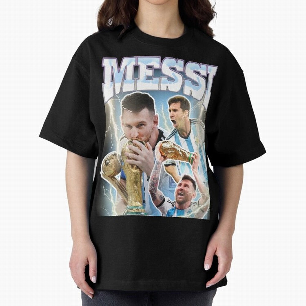Messi Champion Vintage Retro Design Premium T-Shirt Represent Match Day Hype around FIFA World Cup 2026, Neymar, Netherlands, Champion Mindset, Group Stage Buzz, Knockout Tension and Passionate Fan Culture; Perfect for People Who Love Argentina,