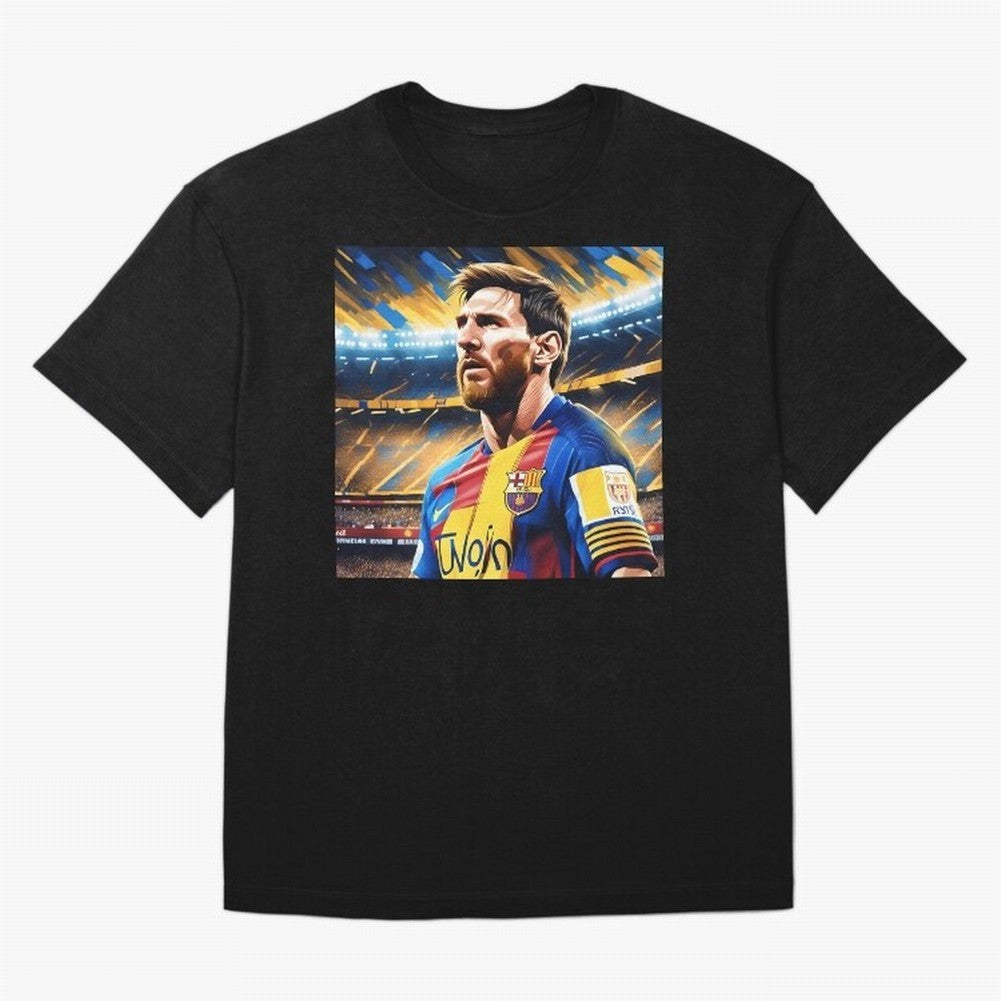 Lionel Messi Premium T-Shirt Follow the Final Road of FIFA World Cup 2026 USA Canada Mexico Spirit, Driven by Brazil, Portugal and Argentina, Cristiano Ronaldo, Stadium Memories, Football Loyalty, International Chants and Championship Tradition;