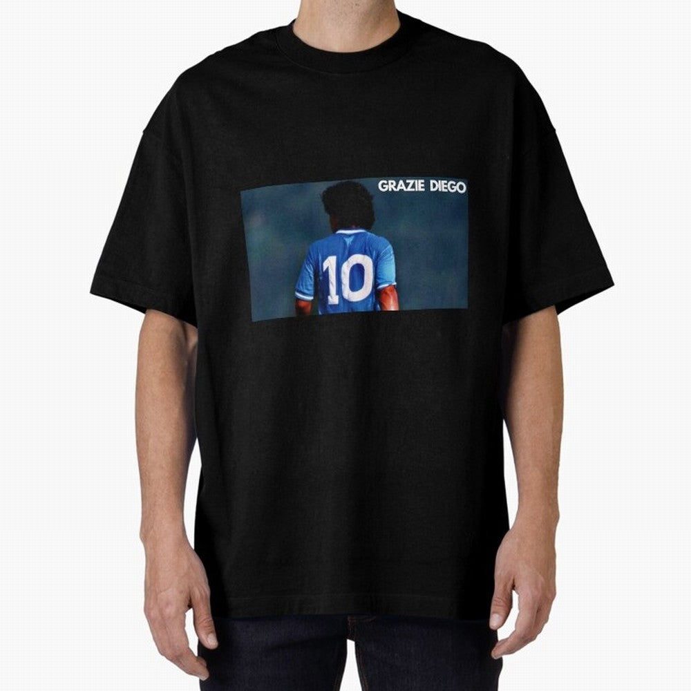 GRAZIE DIEGO! Classic T-Shirt Feel International Energy from FIFA World Cup 2026 USA Canada Mexico Centered on Haaland, Argentina Energy, Match Day Excitement, Supporter Culture, Golden Goals and Global Football Passion; Ideal for Football Dads,