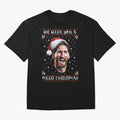 Messi Christmas Shirt ¨C Funny Football Holiday Gift | We Wish You a Messi Christmas Active T-Shirt Represent Global Football Passion for FIFA World Cup 2026 USA Canada Mexico, Inspired by Messi, CR7 and Mbappe, Portugal, Worldwide Fan Energy,