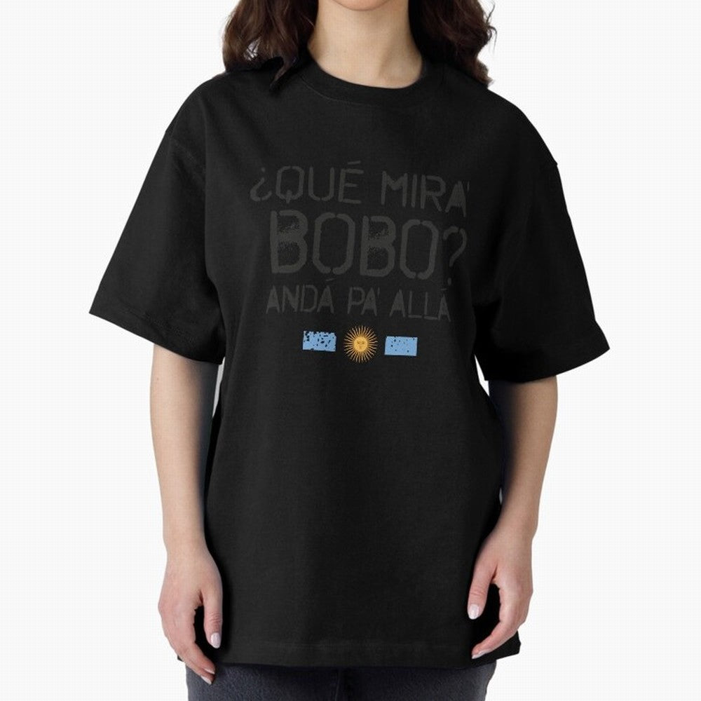 Que miras bobo anda pa alla Classic T-Shirt Back the Journey through Match Day Hype around FIFA World Cup 2026, Mbappe and Neymar, Spain, Retro Football Energy, Iconic Rivalries, Trophy Chase Drama and Stadium Atmosphere; Made for Die Hard