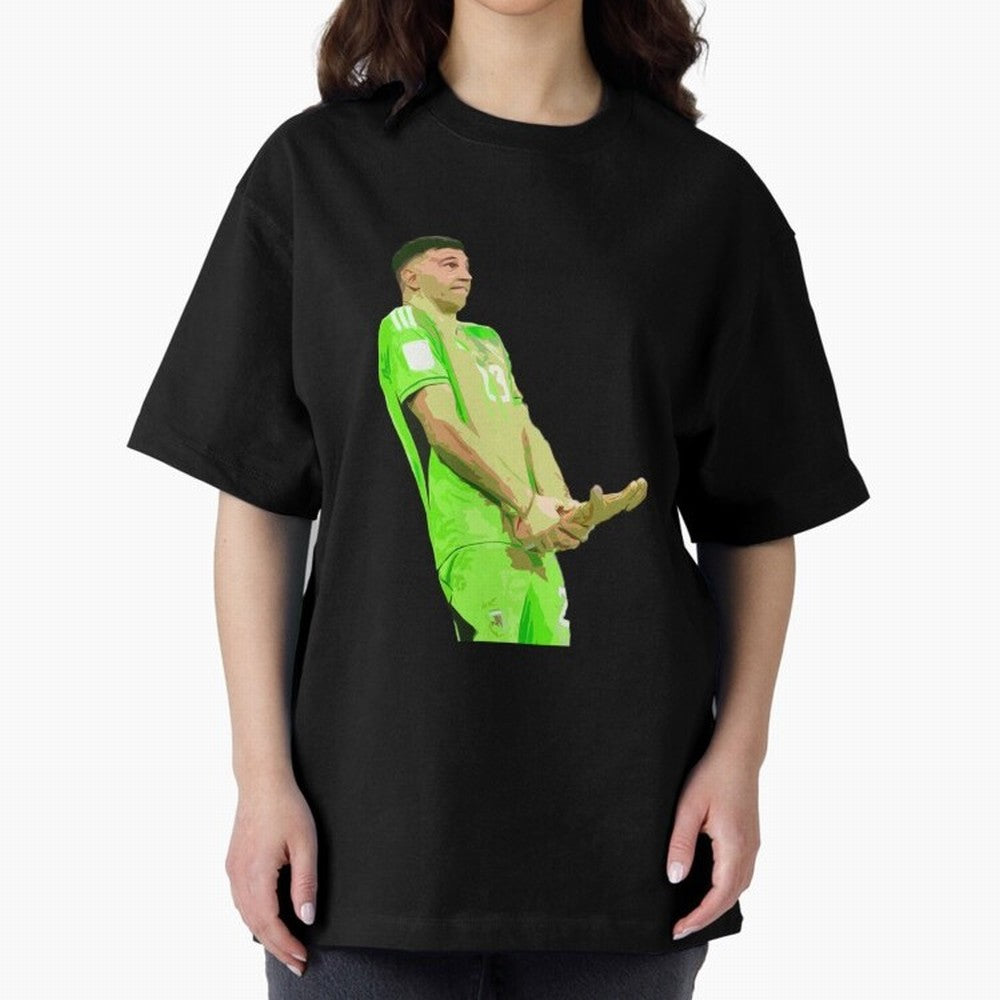 Dibu Martinez Classic T-Shirt Fuel Match Day Hype around FIFA World Cup 2026 USA Canada Mexico, Neymar, Spain and Netherlands, Sports Nostalgia, International Competition, Famous Players and Unforgettable Victories; Created for Match Day Parties,
