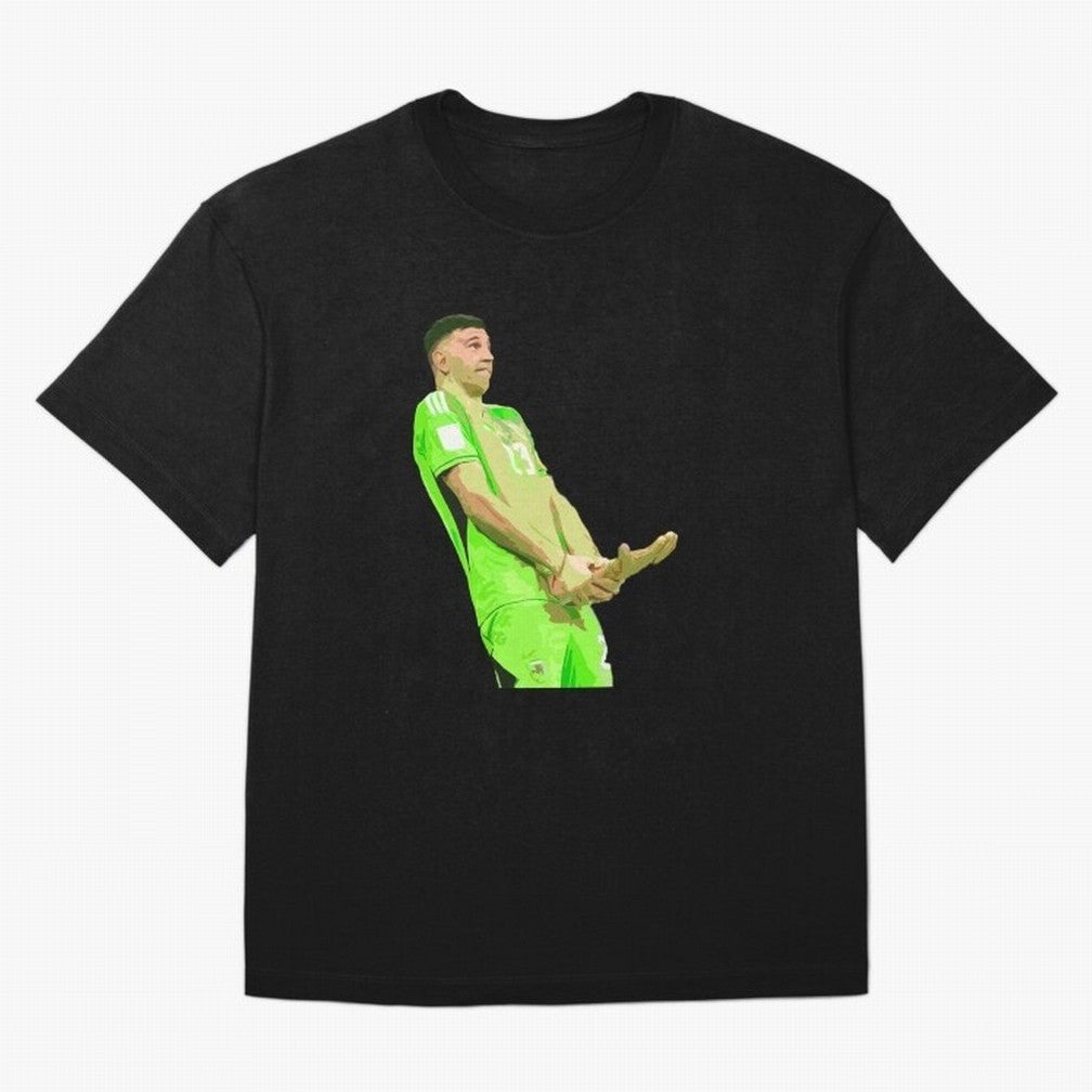 Dibu Martinez Classic T-Shirt Fuel Match Day Hype around FIFA World Cup 2026 USA Canada Mexico, Neymar, Spain and Netherlands, Sports Nostalgia, International Competition, Famous Players and Unforgettable Victories; Created for Match Day Parties,