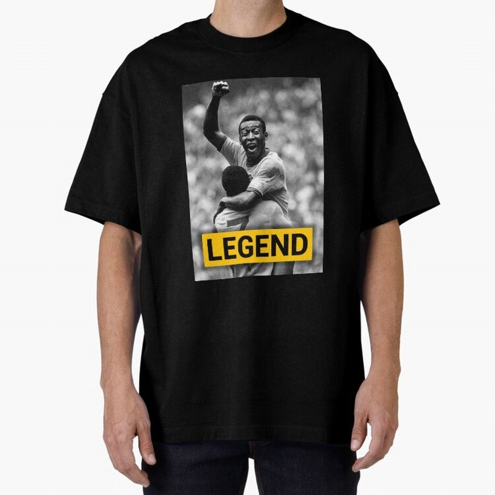 Pel¨¦ Legend Essential T-Shirt Refresh Match Day Hype around FIFA World Cup 2026 USA Canada Mexico, Messi, Spain and Netherlands, Football Festival Excitement, Trophy Ambitions, Country Rivalries and Star Player Buzz; Made for Collectors Who Enjoy