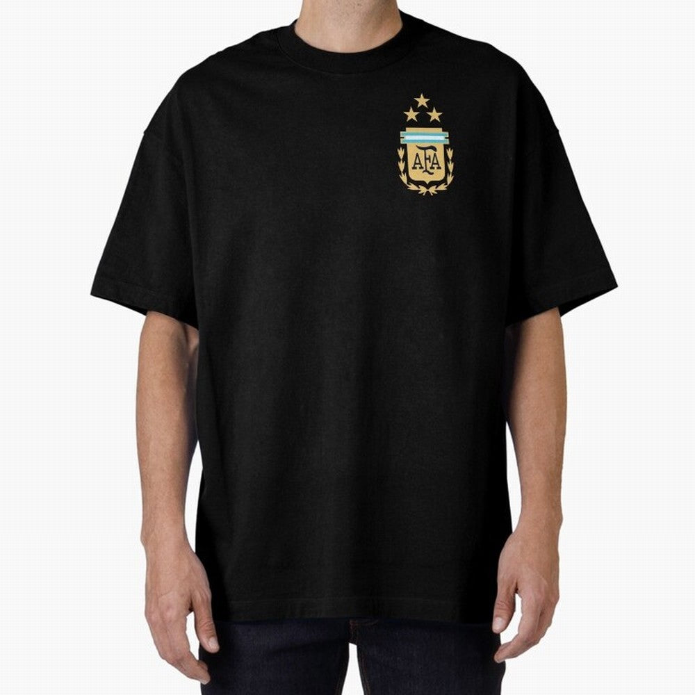 Argentina 3 Stars Classic T-Shirt Capture FIFA World Cup 2026 Group Stage for Fans of Haaland and Spain and Netherlands, Bringing Vintage Soccer Flavor, Modern Football Stars, National Flags and Final Night Emotion; Ideal for Fans Who Follow Messi,