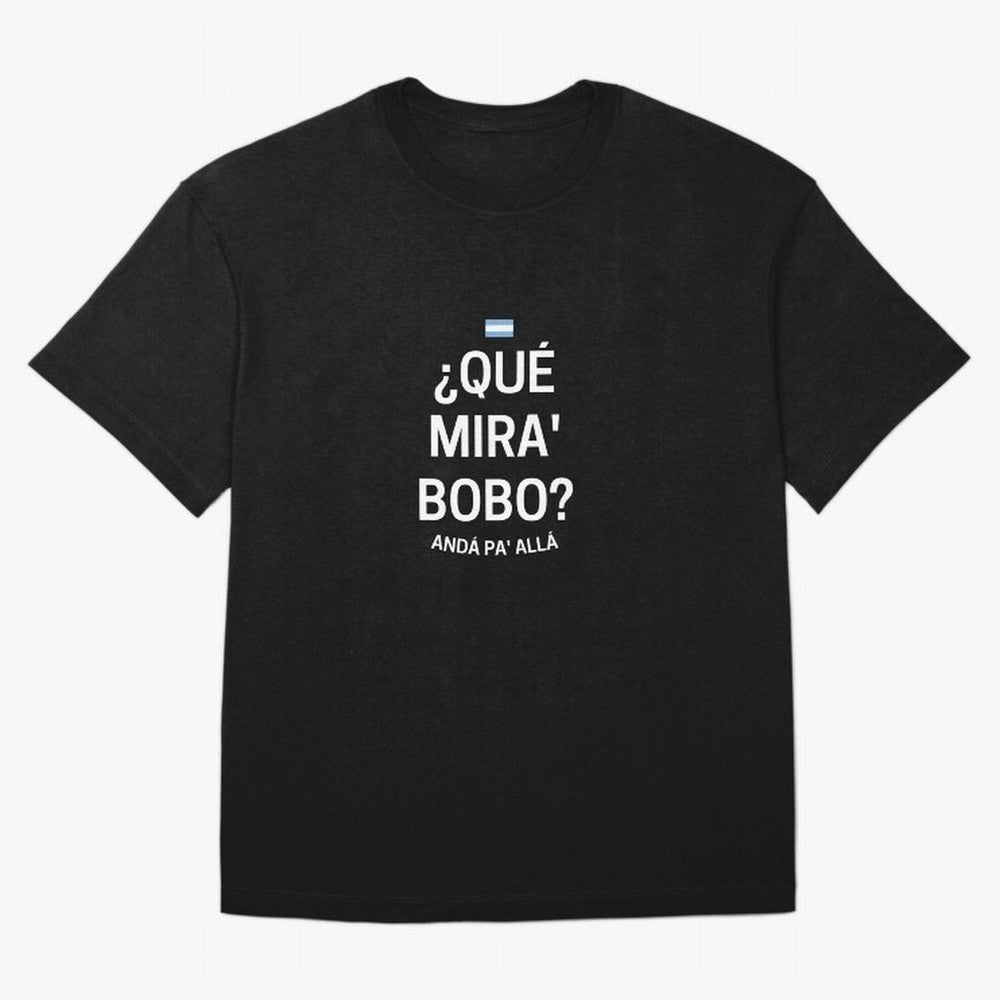 Que mira bobo Essential T-Shirt Live the Energy of the FIFA World Cup 2026 Journey through Messi, CR7 and Mbappe Highlights, Argentina, France and Brazil Pride, Football Festival Excitement, Trophy Ambitions, Country Rivalries and Star Player Buzz;