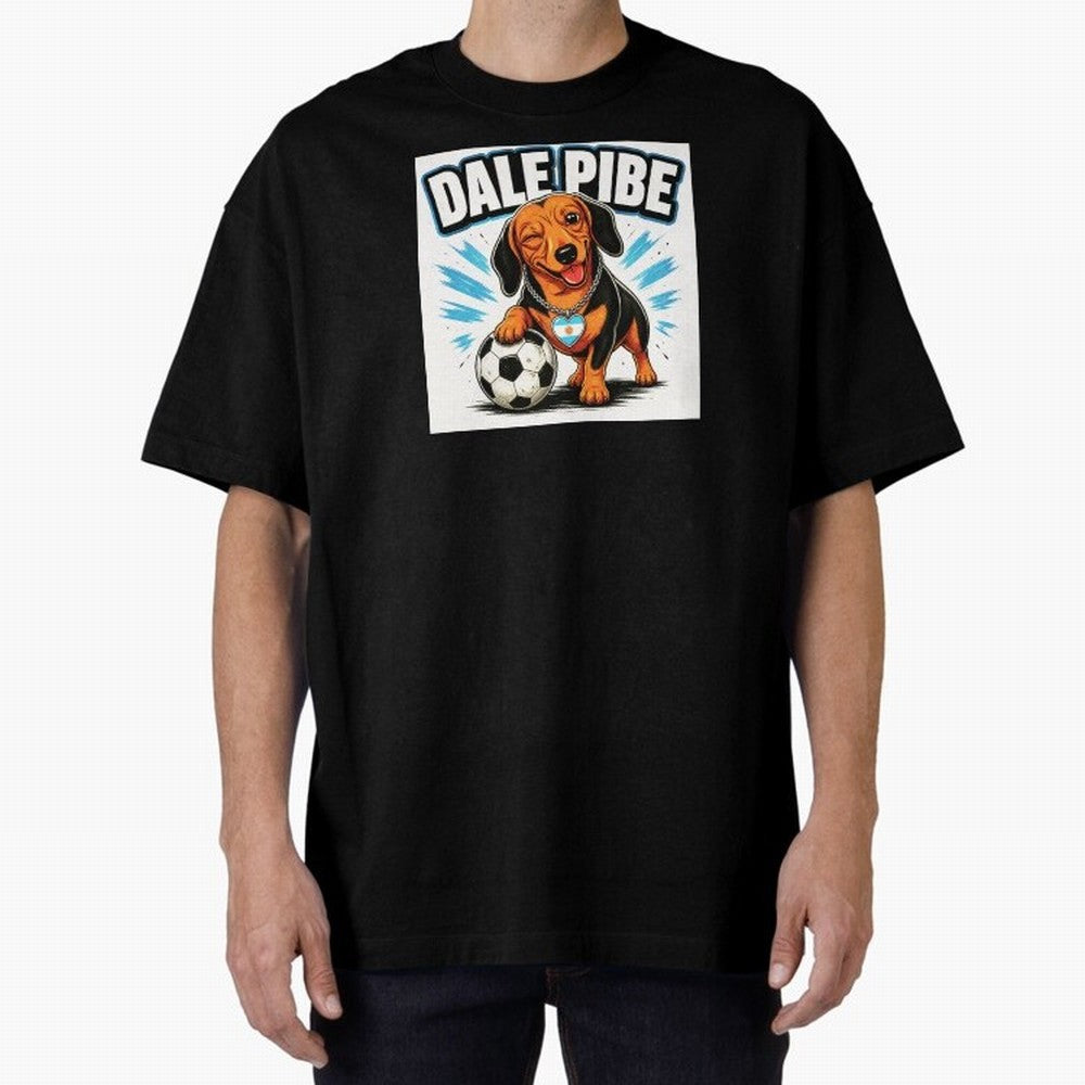 Argentine Soccer Dachshund - Dale Pibe Classic T-Shirt Celebrate Golden Goal Energy in the FIFA World Cup 2026 Group Stage Journey through Haaland Highlights, Portugal Pride, Soccer Culture, Superstar Moments, National Team Dreams and Competitive