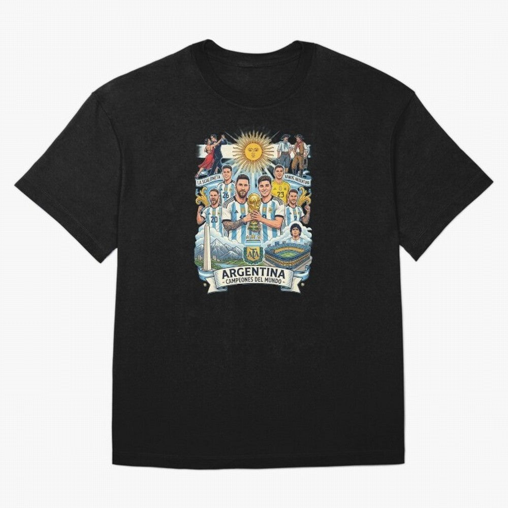 Argentina 2026 ¨C Copa Mundial Spirit Classic T-Shirt Discover FIFA World Cup 2026 Group Stage for Fans of Neymar and Argentina, France and Brazil, Bringing Football History, Final Match Energy, Crowd Noise and Once in a Lifetime Moments; Made for