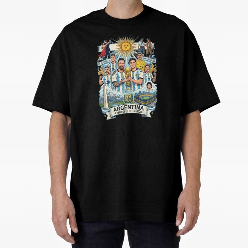 Argentina 2026 ¨C Copa Mundial Spirit Classic T-Shirt Discover FIFA World Cup 2026 Group Stage for Fans of Neymar and Argentina, France and Brazil, Bringing Football History, Final Match Energy, Crowd Noise and Once in a Lifetime Moments; Made for
