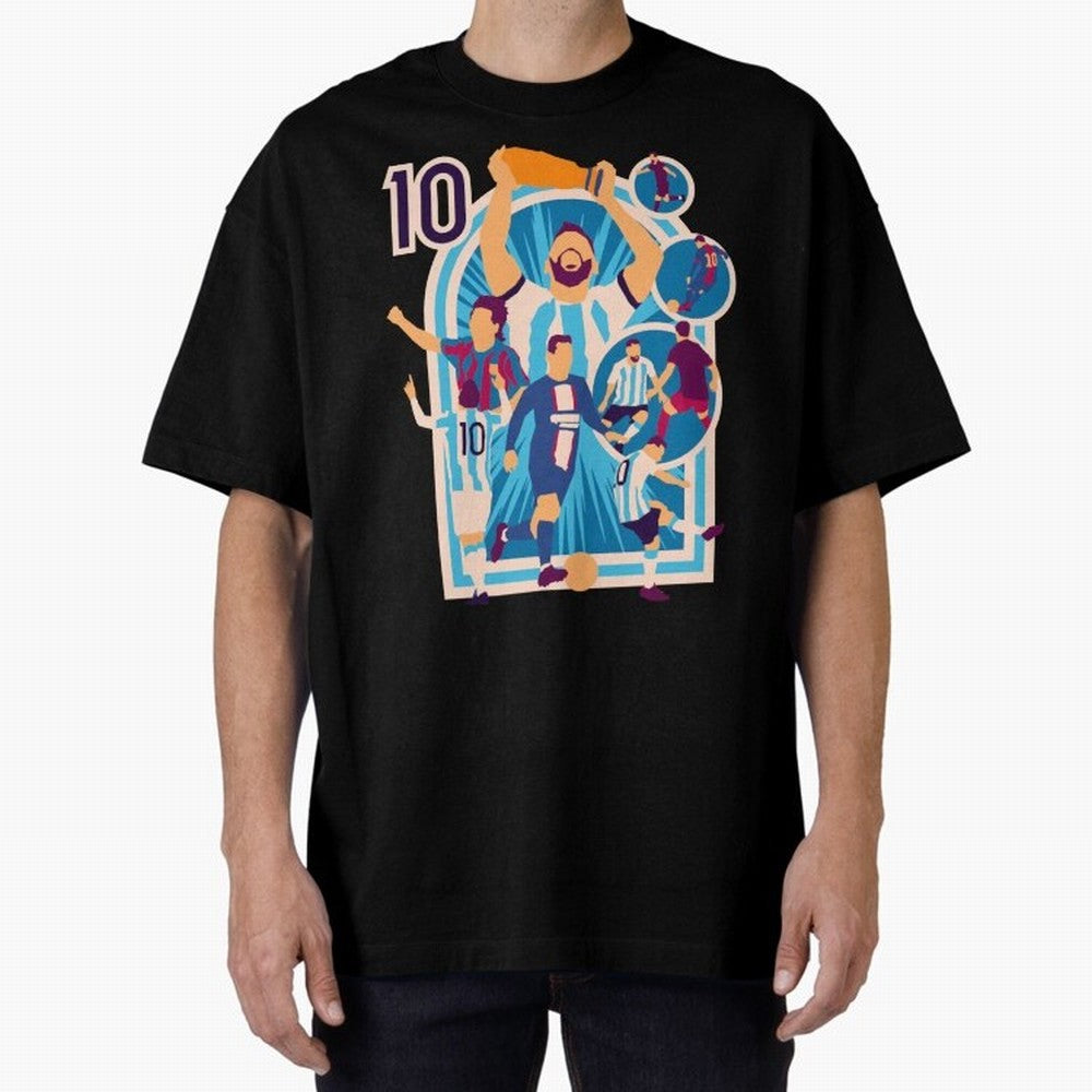Messi - The Goat Classic T-Shirt Create FIFA World Cup 2026 Spirit, Featuring Spain, CR7 and Messi, Global Supporter Spirit, Legendary Goals, National Colors and Tournament Celebration; Perfect for People Who Love Argentina, Brazil, France,