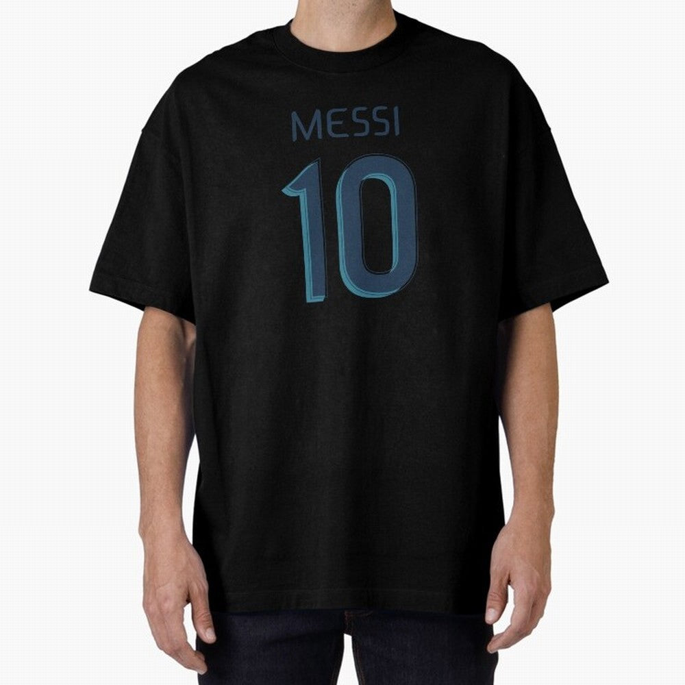 Messi 10 Oversized T-Shirt Stand Out with Spirit from the FIFA World Cup 2026 Journey through Neymar, Haaland and Cristiano Ronaldo Highlights, England Pride, Football Passion, Legendary Performances, Festival Vibes and Supporter Community; Made