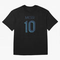 Messi 10 Oversized T-Shirt Stand Out with Spirit from the FIFA World Cup 2026 Journey through Neymar, Haaland and Cristiano Ronaldo Highlights, England Pride, Football Passion, Legendary Performances, Festival Vibes and Supporter Community; Made