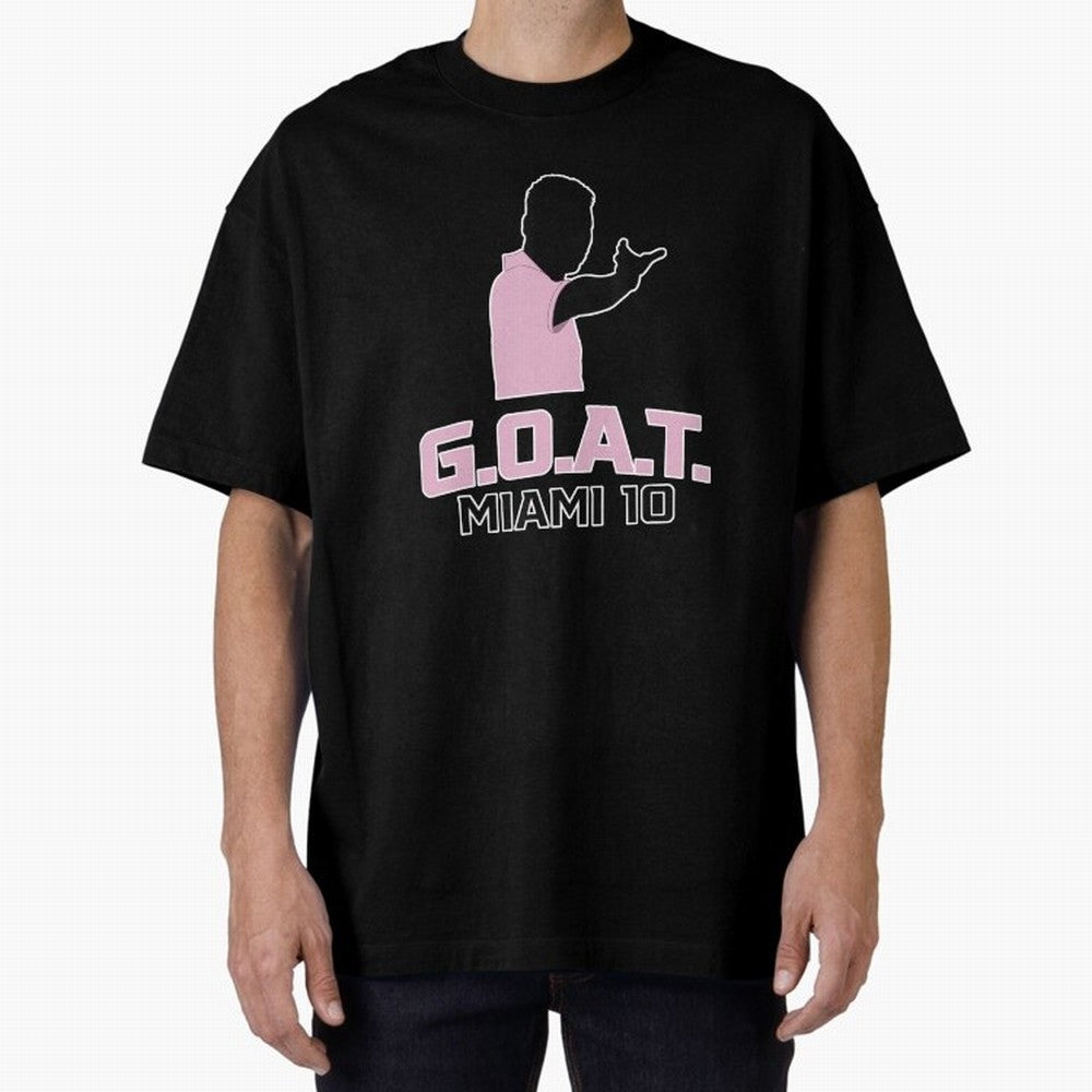 GOAT - MIAMI 10 Classic T-Shirt Show Passion for the Stars of Match Day Hype around FIFA World Cup 2026, Cristiano Ronaldo, Haaland and CR7, Germany, Worldwide Fan Energy, Dramatic Goals, Stadium Lights and Championship Celebrations; Ideal for Fans