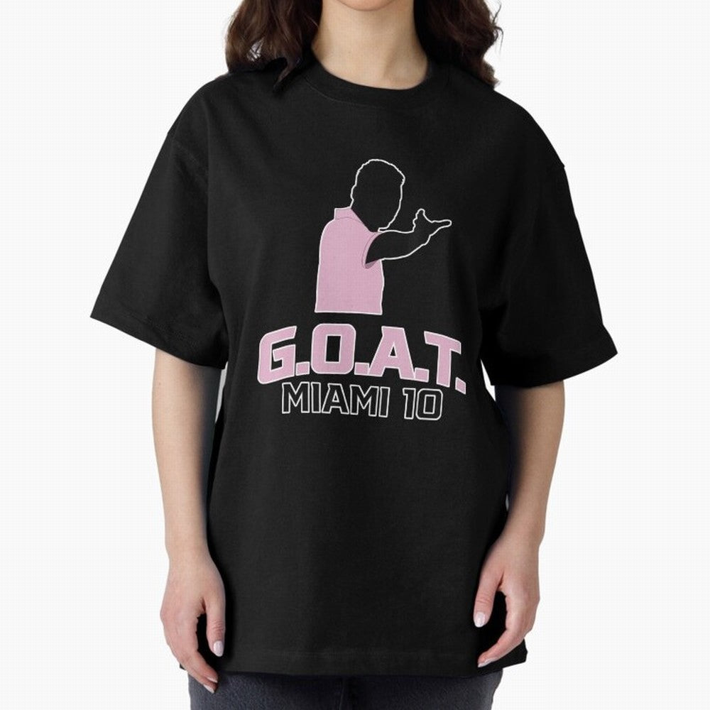 GOAT - MIAMI 10 Classic T-Shirt Show Passion for the Stars of Match Day Hype around FIFA World Cup 2026, Cristiano Ronaldo, Haaland and CR7, Germany, Worldwide Fan Energy, Dramatic Goals, Stadium Lights and Championship Celebrations; Ideal for Fans