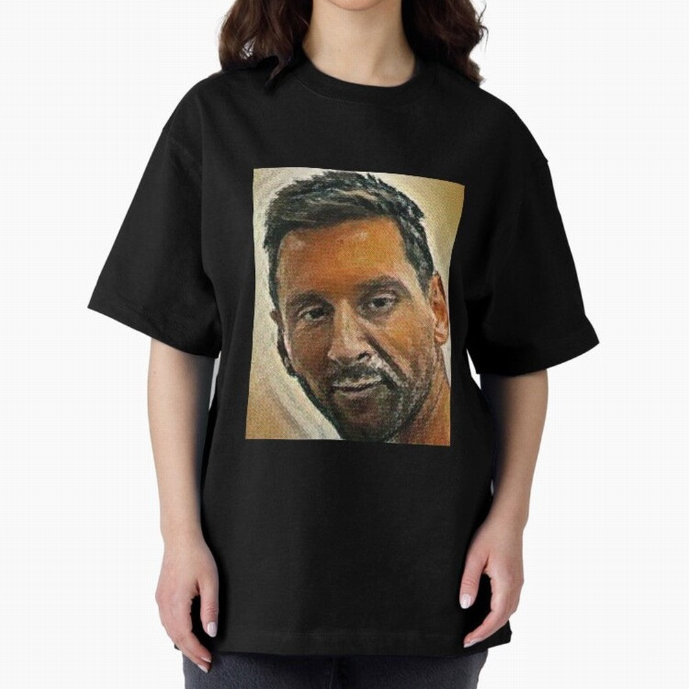 Messi Oversized T-Shirt Cheer through Every Moment of the FIFA World Cup 2026 USA Canada Mexico Journey through Mbappe and Neymar Highlights, Spain and Netherlands Pride, Retro Football Energy, Iconic Rivalries, Trophy Chase Drama and Stadium