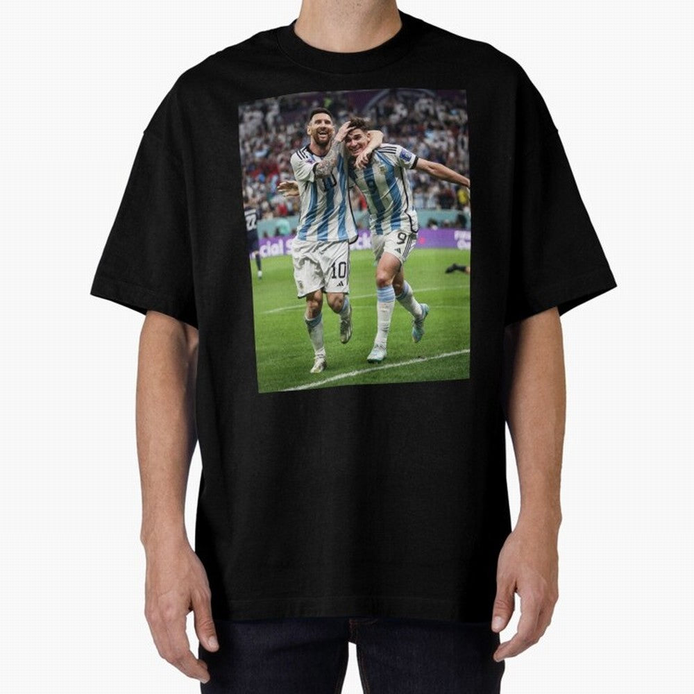 Messi x Alvarez Semifinal Classic T-Shirt Bring Champion Energy into Match Day Hype around FIFA World Cup 2026 USA Canada Mexico, Haaland, England, France and Netherlands, Stadium Chants, National Pride, Trophy Dreams and Unforgettable Football