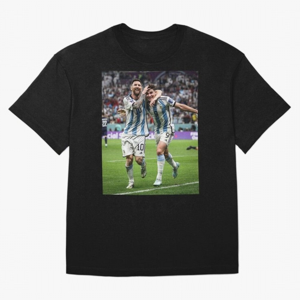 Messi x Alvarez Semifinal Classic T-Shirt Bring Champion Energy into Match Day Hype around FIFA World Cup 2026 USA Canada Mexico, Haaland, England, France and Netherlands, Stadium Chants, National Pride, Trophy Dreams and Unforgettable Football