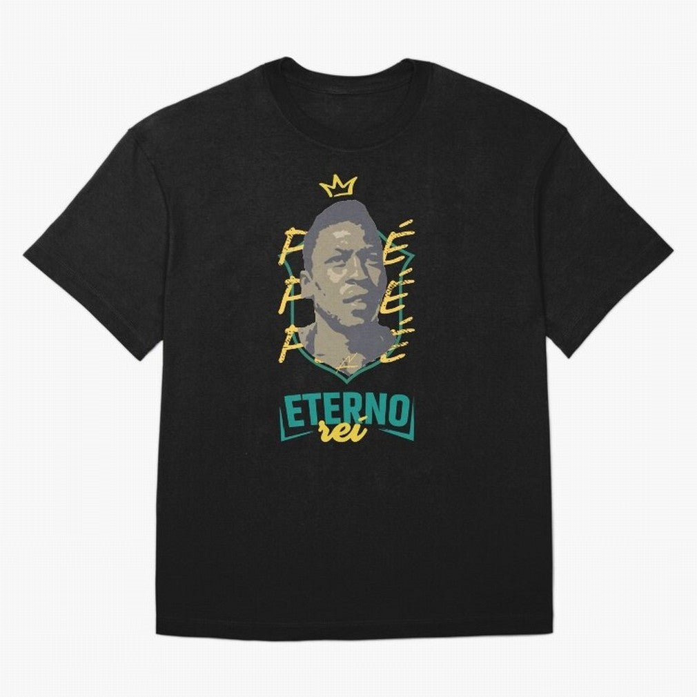 Messi and Neymar wearing a Pele t-shirt - Pel¨¦ Eterno - Pele Forever Rei Classic T-Shirt Bring Bold Fan Energy to FIFA World Cup 2026 Spirit, Built around England, France and Netherlands, Neymar, Soccer Culture, Superstar Moments, National Team