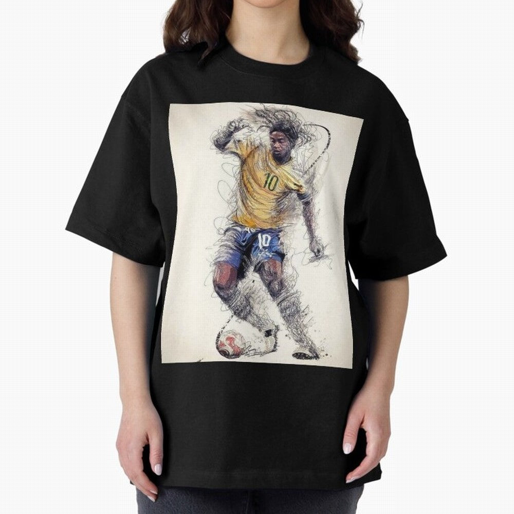 Ronaldinho Classic T-Shirt Elevate the FIFA World Cup 2026 Group Stage Journey through Neymar, Haaland and Cristiano Ronaldo Highlights, Germany Pride, Football History, Final Match Energy, Crowd Noise and Once in a Lifetime Moments; Created for