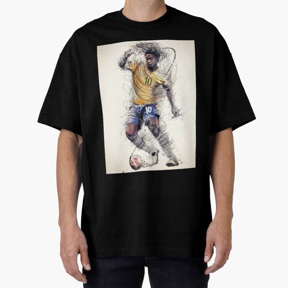 Ronaldinho Classic T-Shirt Elevate the FIFA World Cup 2026 Group Stage Journey through Neymar, Haaland and Cristiano Ronaldo Highlights, Germany Pride, Football History, Final Match Energy, Crowd Noise and Once in a Lifetime Moments; Created for