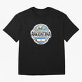 Decorative Argentina Logo Oversized T-Shirt Celebrate Global Passion for Global Football Passion for FIFA World Cup 2026, Driven by Neymar, Haaland and Cristiano Ronaldo, Brazil, Football Passion, Legendary Performances, Festival Vibes and