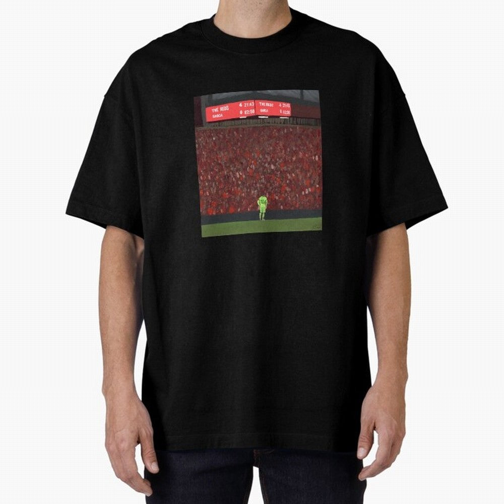 Liverpool 4-0 Barcelona painting Classic T-Shirt Carry FIFA World Cup 2026 Group Stage for Fans of Messi and Cristiano Ronaldo and Germany, Bringing Goal Celebration Energy, Supporter Heritage, Football Icons and Worldwide Tournament Joy; Made for