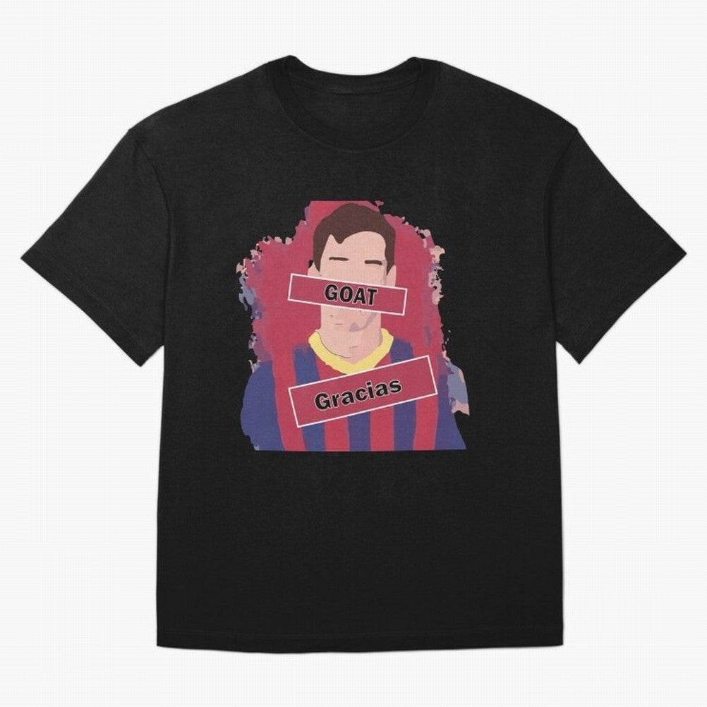 Gracias you goat| Perfect Gift For you and friends Classic T-Shirt Bring Retro Soccer Energy to Global Football Passion for FIFA World Cup 2026 Group Stage, Driven by Messi and Cristiano Ronaldo, Argentina, France and Brazil, Goal Celebration