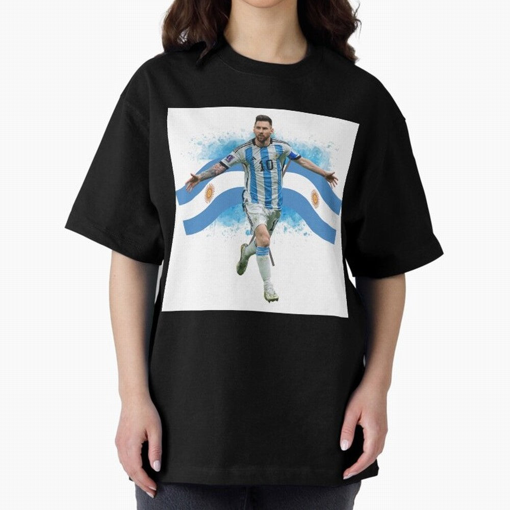 Messi - Argentina Classic T-Shirt Relive the FIFA World Cup 2026 USA Canada Mexico Journey through Neymar, Haaland and Cristiano Ronaldo Highlights, Argentina, France and Brazil Pride, Stadium Chants, National Pride, Trophy Dreams and Unforgettable