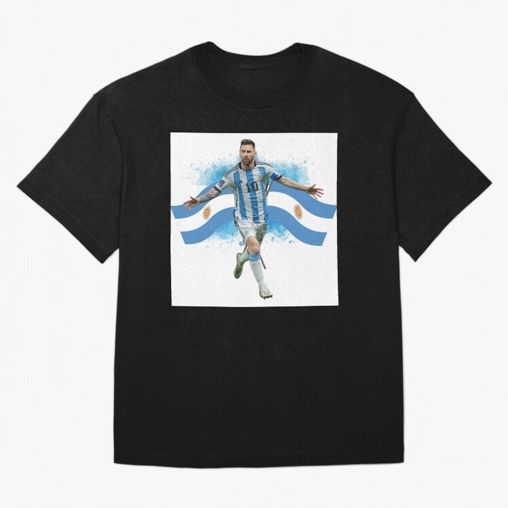 Messi - Argentina Classic T-Shirt Relive the FIFA World Cup 2026 USA Canada Mexico Journey through Neymar, Haaland and Cristiano Ronaldo Highlights, Argentina, France and Brazil Pride, Stadium Chants, National Pride, Trophy Dreams and Unforgettable