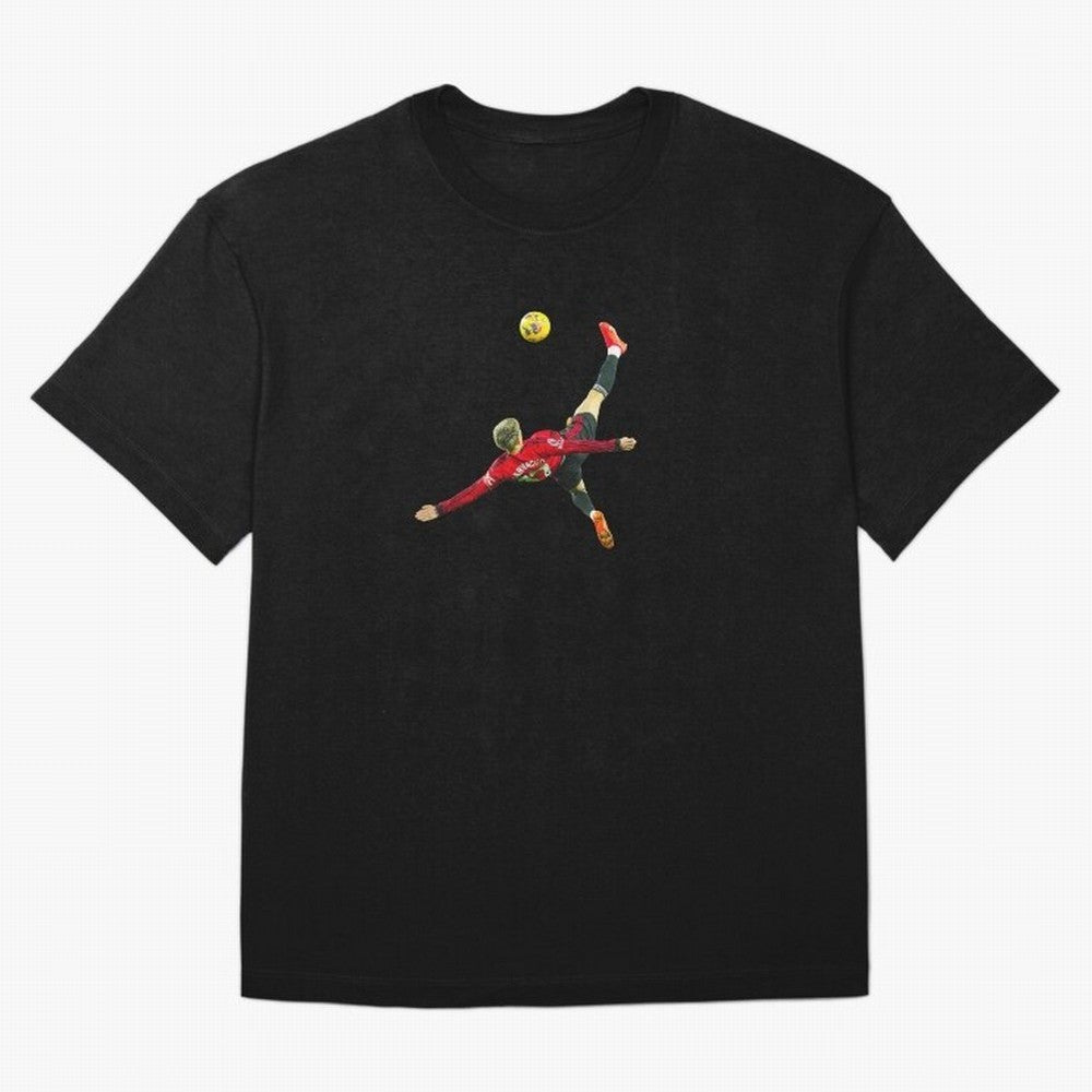Alejandro Garnacho Bicycle Kick Classic T-Shirt Carry the Dream of FIFA World Cup 2026 Group Stage Spirit, Inspired by France and Portugal, Cristiano Ronaldo, Game Day Rituals, Football Legends, Country Pride and the Road to the Final; Ideal for